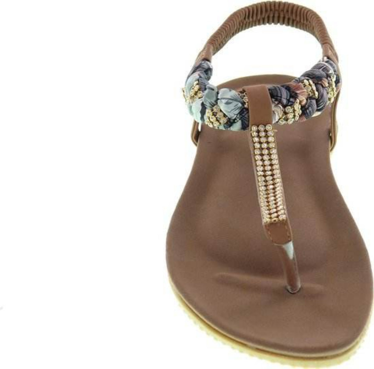 Ibiza slippers Eline dames – bruin