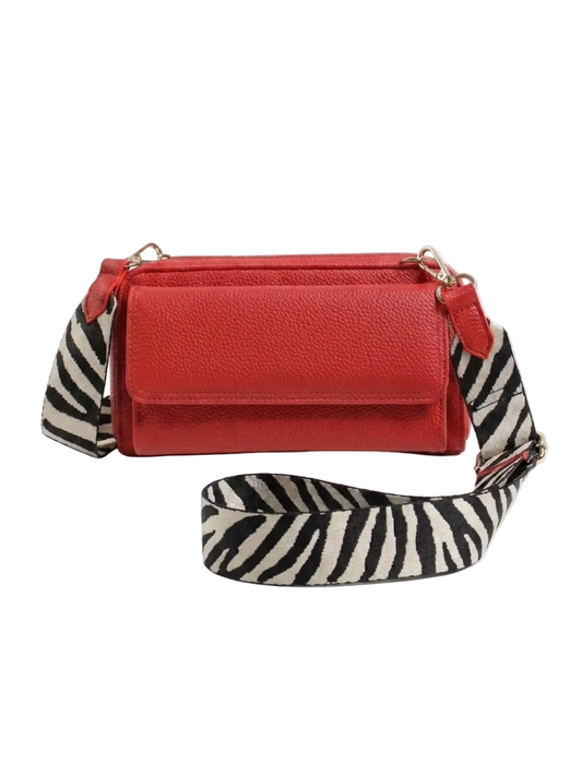 Faux Leather Crossbody Bag - Mrchlabel