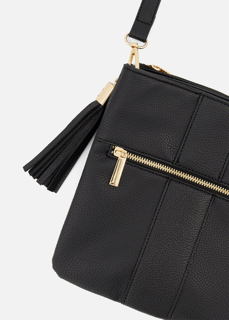Zip Detail Crossbody Bag - Mrchlabel