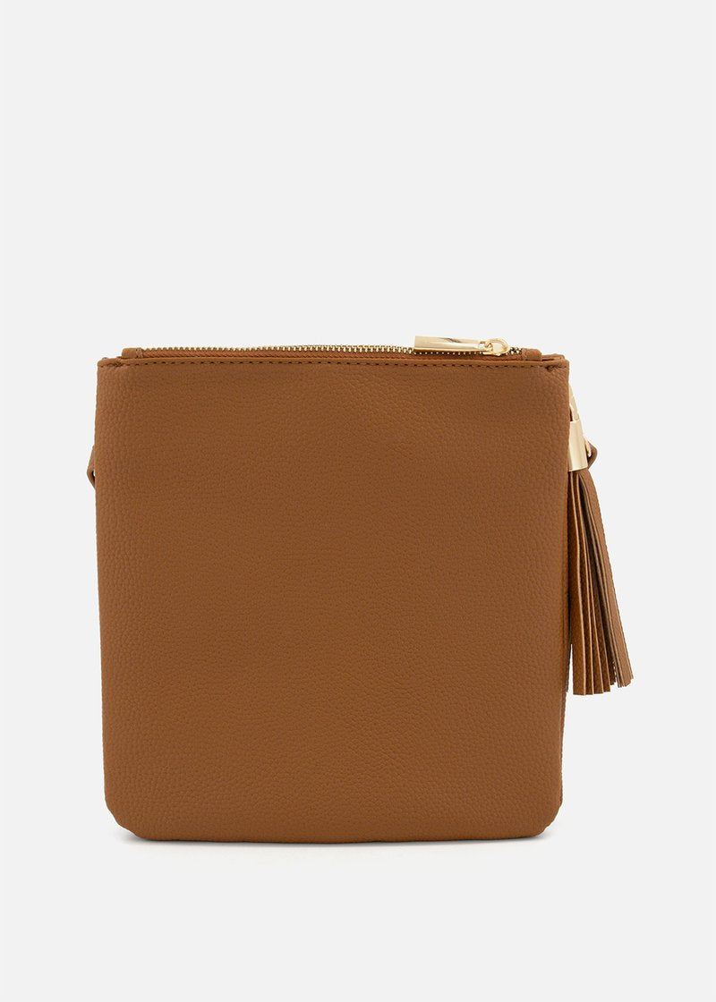 Zip Detail Crossbody Bag - Mrchlabel