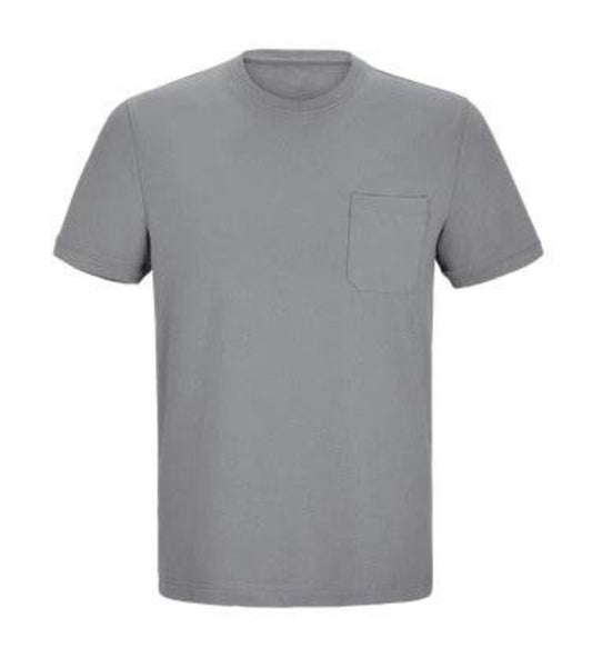 Plain Pocket Cotton T-Shirt | - Mrchlabel