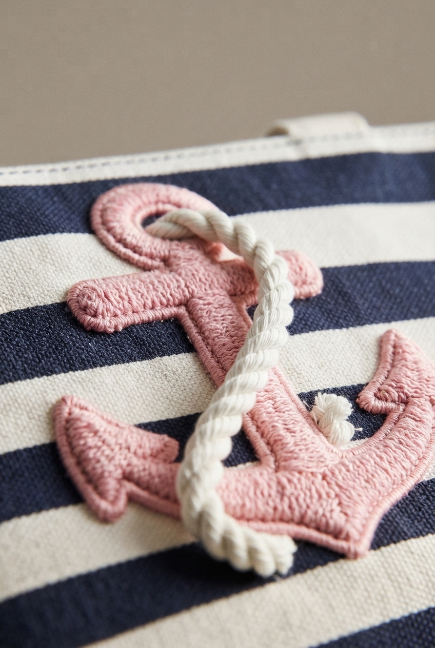 Anchor Striped Tote Bag - Mrchlabel