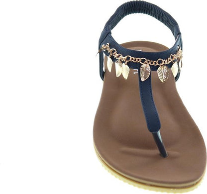 Bohemian Style Slippers with Charms by Mrchlabel