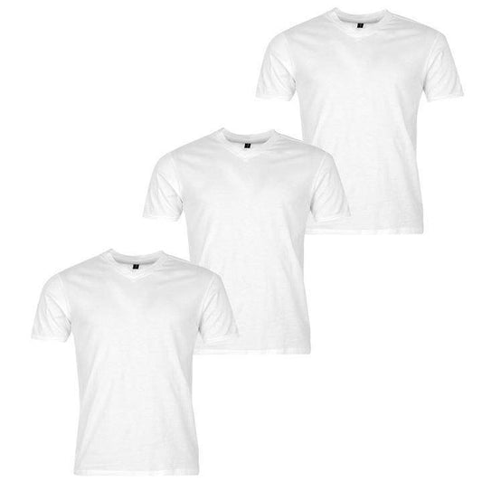 All White V-Neck 3-Pack - Mrchlabel