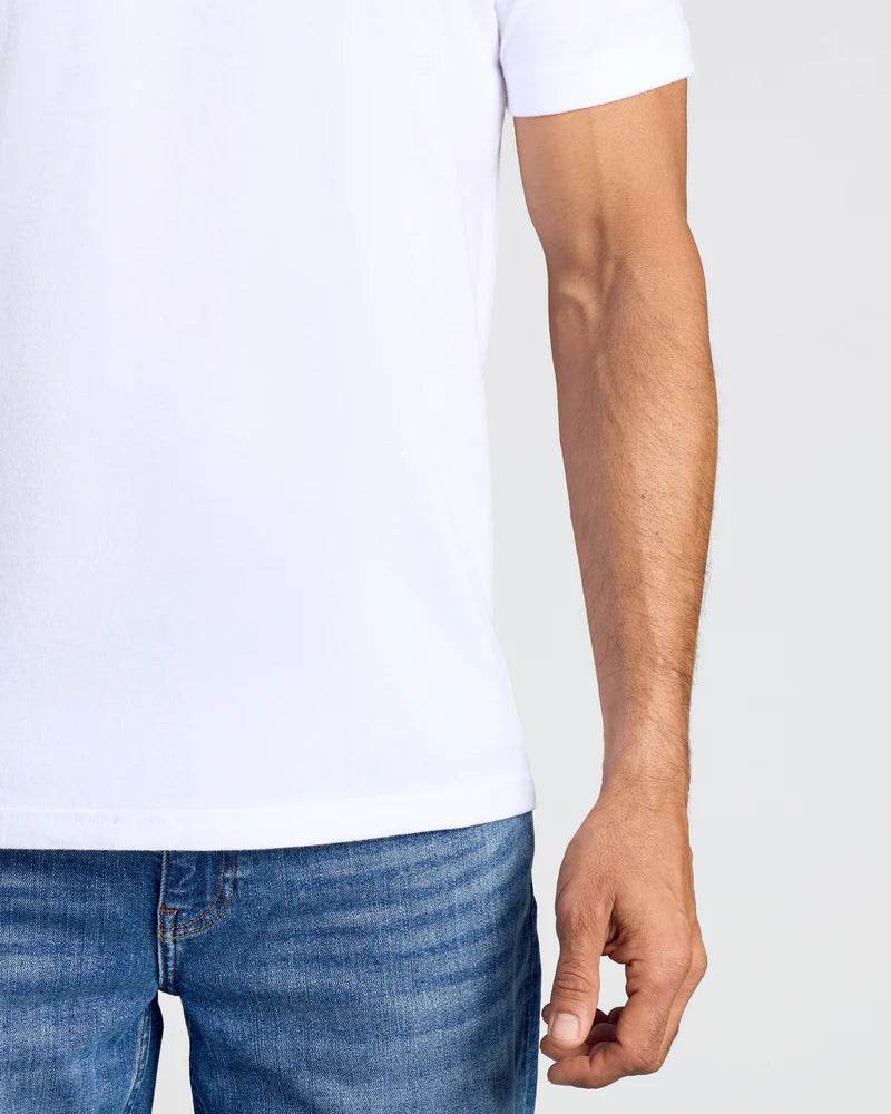 All White V-Neck 3-Pack - Mrchlabel