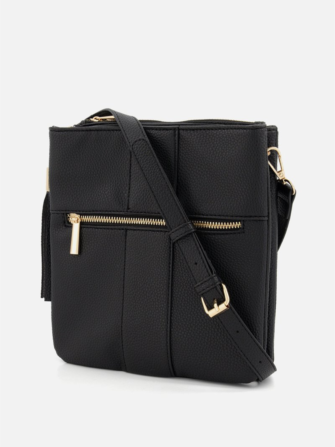 Zip Detail Crossbody Bag - Mrchlabel