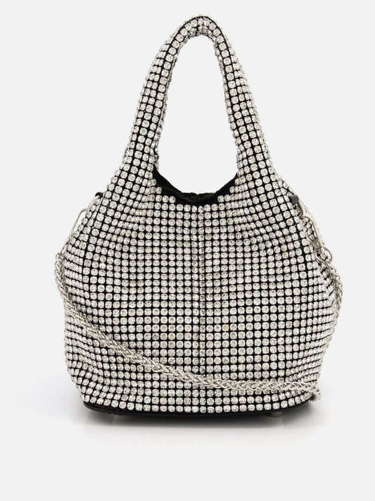 Rhinestone Bucket Bag 