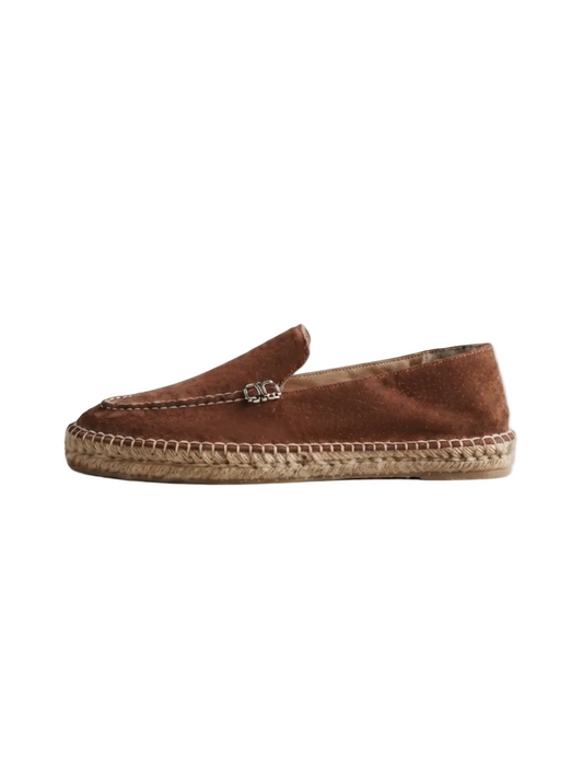 Suede Loafers Espadrilles - Mrchlabel