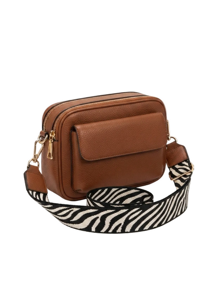Faux Leather Crossbody Bag - Mrchlabel