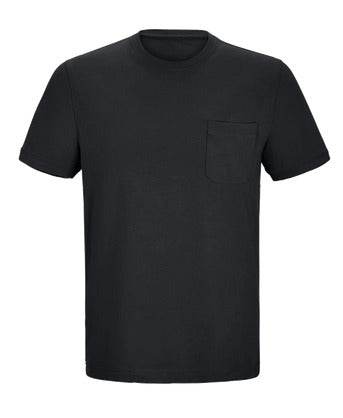 Plain Pocket Cotton T-Shirt |