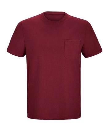 Plain Pocket Cotton T-Shirt |