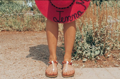 Boho Ibiza Slippers Eline by Mrchlabel – Bohemian & Comfortable - Mrchlabel