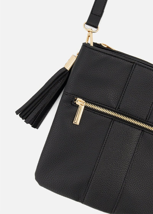 Zip Detail Crossbody Bag - Mrchlabel