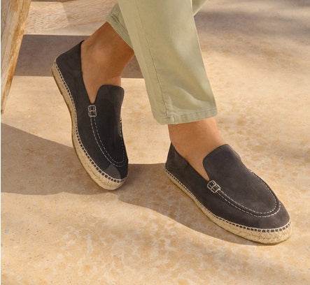 Suede Loafers Espadrilles |