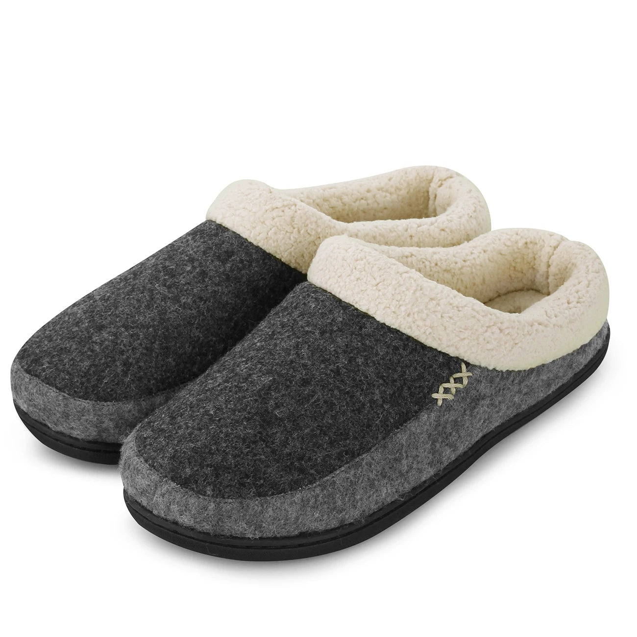 MrchCloud Lucas Comfort Slippers - Non-Slip for Indoor &amp; Outdoor Use