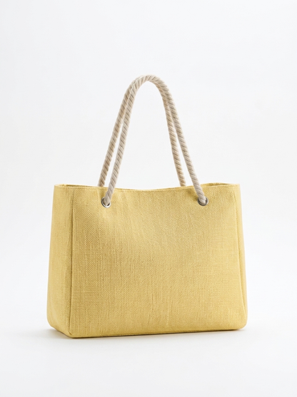 Linen Boho Beach Bag XXL - Mrchlabel