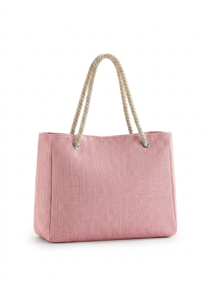 Linen Boho Beach Bag XXL - Mrchlabel