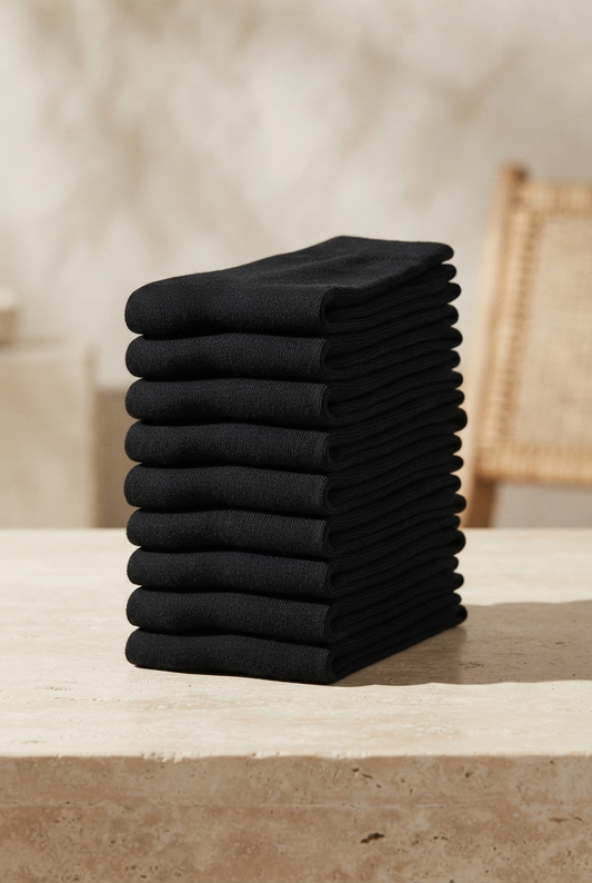 MRCHLABEL Noir Socks – 10-Pack