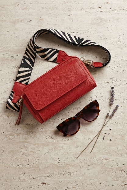 Faux Leather Crossbody Bag - Mrchlabel