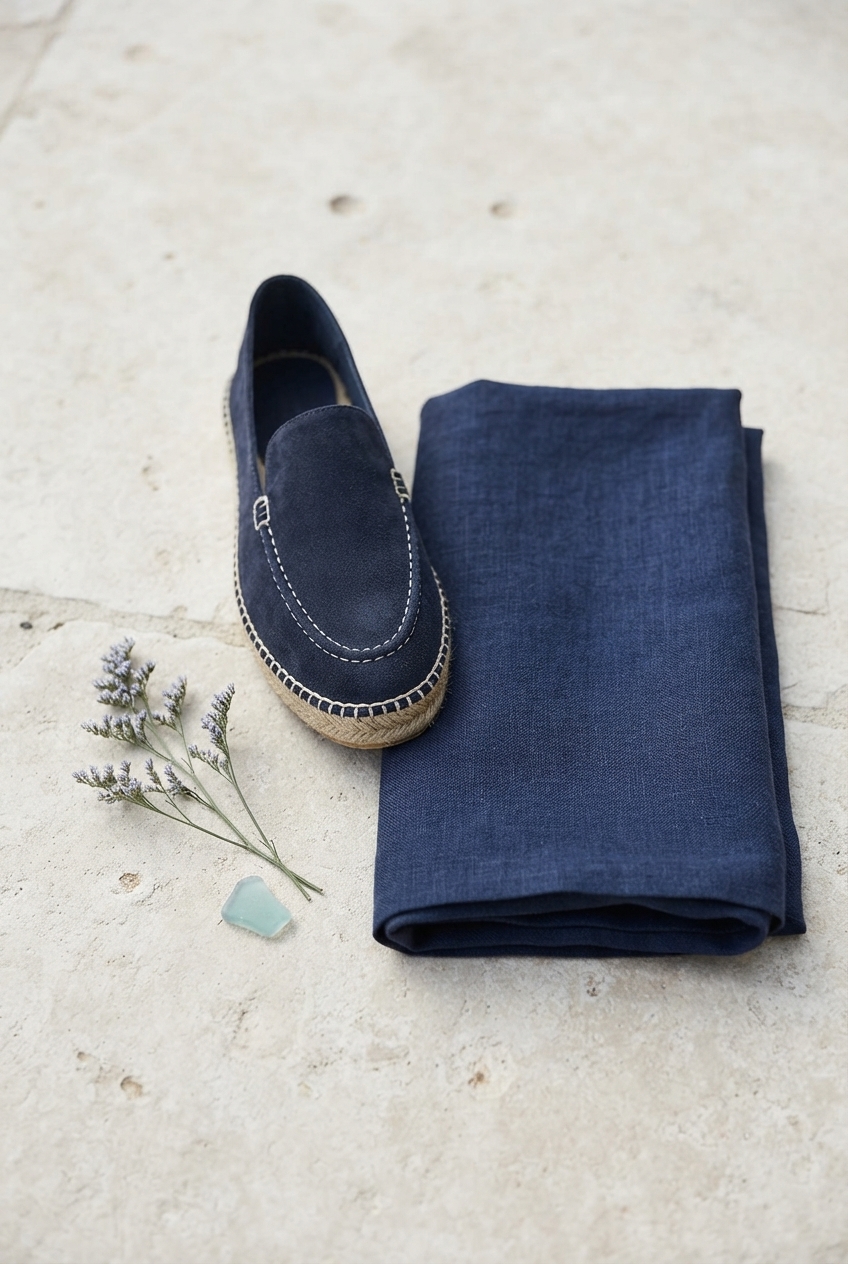 Suede Loafers Espadrilles - Mrchlabel