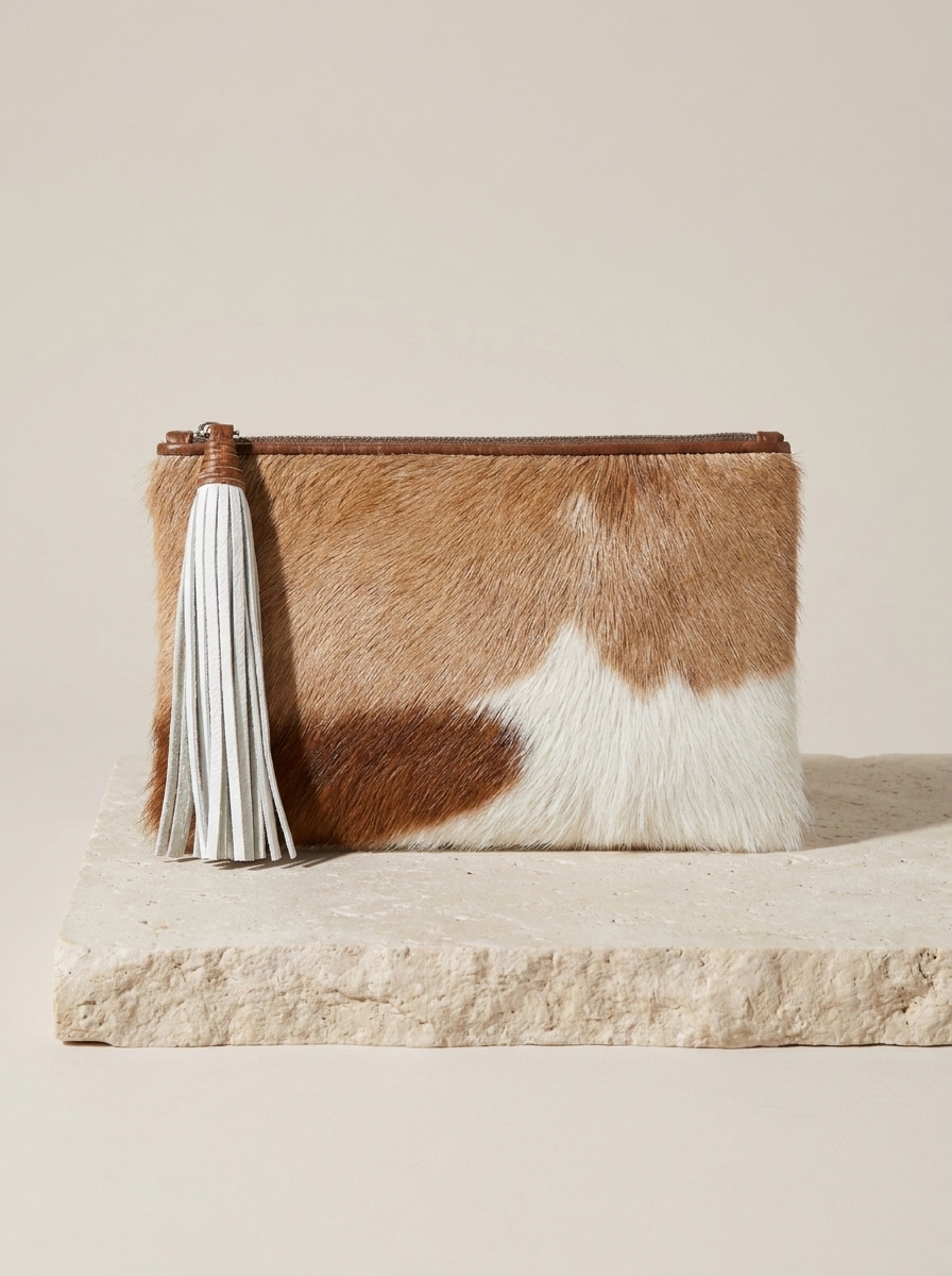 Natalie Springbok Hide Handbag |