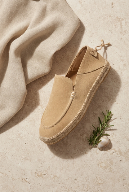 Suede Loafers Espadrilles - Mrchlabel
